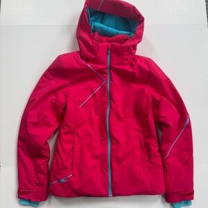 Spyder Ladies Ski/Snow Jacket Size 8 Pink/Blue